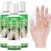 Extra Strong Green Peeling Oil Extra Strong Peeling Oil for Dark Skin Yellow Peeling Oil Extra Strong Peeling Oil Extra Strength Exfoliating Peeling Solution for Hand Feet Dead Skin Remover (3PC)