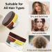 Collagen Hair Mask - Caviar Essence Deep Conditioning Treatment for Dry/Damaged Hair | Enriched with Keratin & Vitamins | Restores Shine & Softness | 8.45 oz - Buy Online on GoSupps.com