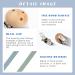 Zynery Silicone Pacifier Holder - 3 Pack for All Nipple & Bite Toys | Light Blue Green & Brown - Buy Online on GoSupps.com
