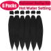 Pre-stretched Braiding Hair 6 Packs/Lot Professional Synthetic Fiber Crochet EZ Braids Yaki Texture Braiding Hair Extensions (1B) 16 Inch (Pack of 6) 1B - Buy Online on GoSupps.com
