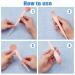 Buy SUPERFINDINGS 150Pcs Makeup Brushes Protector | Reusable Mesh Cover for Eyeshadow Brushes | 3 Sizes | Expandable & Stretch Saver Net - Buy Online on GoSupps.com