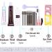 Lash & Brow Tint Kit - DIY Eyelash & Eyebrow Dye Set for 6 weeks of Voluminous Black Stained Mascara Look - Buy Online on GoSupps.com