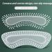 5 Pairs Invisible Heel Pads for Big Shoes - Anti-Slip Cushions & Blister Protection for Women - Buy Online on GoSupps.com