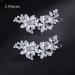 Goledwedy Crystal Flower Bridal Hair Clips - 2 Pack Rhinestone Wedding Hair Clips for Brides - Buy Online on GoSupps.com