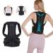 Upgraded Posture Corrector Back Brace for Men and Women Adjustable Upper Back Brace New Version Lumbar Support for Posture Improving and Pain Relief(Size:X-Large)