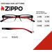 Buy Zippo Reading Glasses - Soft Line Frame Black-Red 1.5x Ideal for Men & Women | Fast International Shipping - Buy Online on GoSupps.com