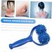 Minkissy Hand Massager & Neck Roller - Deep Tissue Massage Device for Shoulders & Body - 2 Pieces (20x11cm) - Blue - Buy Online on GoSupps.com