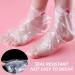 YSDYY 100 Pieces Transparent Waterproof Foot Covers Foot Masks Foot Beauty Plastic Shoe Covers for Hot Springs Hydrotherapy and Wax Treatments - Buy Online on GoSupps.com