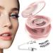 Yozexin Magnetic Eyelashes Natural Look Eyelashes without Eyeliner Magnetic Lashes No Glue or Eyeliner Needed Magnetic self adhesive eyelashes reusable magnetic eyelashes Eyelashes with Applicator