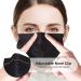 50 Pcs Black Disposable 3 Ply Earloop Face Masks - Home, School, Office & Outdoors - Buy Online on GoSupps.com