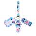 PUEZOKLY Lip Love Bundle: Neoprene Balm Holder Keychain Set with 30ml Reusable Flip Cap Bottles - Style 2 - Buy Online on GoSupps.com