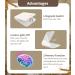 Wobsion Wheat Straw Compact Mirror with Light - Rechargeable 1x/3x Magnifying Portable Makeup Mirror - Natural Organic Fiber - Small Pocket Size - Ideal for Travel - Handbag Gift for Girls - Beige - Buy Online on GoSupps.com