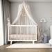 Natemia Organic Cotton Fitted Crib Sheet - 28 X 52 - Misty Rose | Soft & Hypoallergenic - Buy Online on GoSupps.com