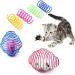 sukevitor 12Pcs Cat Spring Toys Colorful Spring Cat Toy Cat Springs Interactive Cat Toys Spring Kitten Toys for Swatting Biting Hunting Active Healthy Play and Bouncing Play Training 12pcs cat toy - Buy Online on GoSupps.com