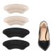 KINBOM 2 Pairs Heel Grips for Loose Shoes Self-Adhesive Heel Cushions Pads Heel Pads for High Heels Loose Shoes Sneakers Sneakers Women Men (Black Apricot Color) Black Nude Color