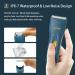 OPENBEAUTY Mini Portable Body Groomer Trimmer - USB Rechargeable & Waterproof, for Men & Women - Electric Beard & Pubic Hair Shaver - Blue - Buy Online on GoSupps.com