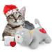 All for paws cuddly toy for dogs puppy toys dog heartbeat plush animal puppy behavioral aid plush animal pet plush toy ... (warm kitty (one heartbeat +one warmbag)))
