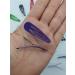 6 PCS Metal Snap Hair Clips - Purple Hair Grips 5CM Long - Buy Online on GoSupps.com