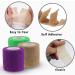 Self Adhesive Bandage Wrap - 5 Yards Tape for Sports Injuries - 4 Pack - Buy Online on GoSupps.com
