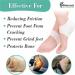 Pedimend 2 Pairs Gel Heel Cups Heel Protectors Silicone Heel Socks Heel Sleeves Heel Pain and Cracked Heels Relief for Men and Women - Buy Online on GoSupps.com