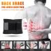 Back Brace for Lower Back Pain Relief | Sciatica Scoliosis Herniated Disc Support | Adjustable Lumbar Support Belt for Men & Women | Breathable Waist Trainer for Heavy Lifting & Workouts (Black Medium - Buy Online on GoSupps.com