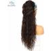 ZYC Long Kinky Curly JBROWN Headband Wig - No Gel Glueless Perfect for Daily Wear Weddings Parties Travel & Holidays | International Shipping Available - Buy Online on GoSupps.com