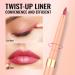 Oulac Waterproof Lipliner Pencil Set - Smooth and Creamy Retractable Lip Makeup for Precision Application Vegan & Cruelty-Free 04 Pink Treat+06 Body Talk+11 Mint - Buy Online on GoSupps.com