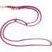 Dogeline Adjustable Fat Leather Leash for Small & Large Dogs | 2.80m Pink Double Linen - Ideal for International Shipping - Buy Online on GoSupps.com