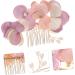FRCOLOR Headgear for the bride decorative hair combs hair accessories for bridesmaids wedding hair clips for brides flower hair pins made of artificial flowers flower pearl side comb - Buy Online on GoSupps.com