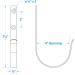 Seachoice Polished 304 Stainless Steel Ring Buoy Bracket - 4 Opening - Buy Online on GoSupps.com