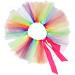 VILLCASE 1pc Pet Dog Rainbow Color Party Gauze Dress Beautiful Gauze Skirt Festive Mesh Tutu Skirt (Colorful)- Pet Dog Supplies - Buy Online on GoSupps.com