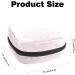 Pink Butterfly Print Sanitary Napkin Storage Bag - Portable Menstrual Cup Pouch - Buy Online on GoSupps.com