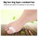 FAMKIT 2pcs Toe Separator & Hallux Valgus Corrector - Transparent - Buy Online on GoSupps.com