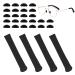 Peutier 4 pieces of glasses ear pads soft glasses brick tip with 10 pairs of glasses pads anti-slip glasses ear holder.
