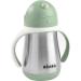 Beaba Stainless Steel Sippy Cup - Toddler/Baby Insulated Straw Cup with Handles (8.5 oz, Sage) - 8+ months - Buy Online on GoSupps.com