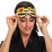 Haskirky Light Blocking Eye Mask for Deep Sleep | Adjustable, Breathable | Men and Women | Perfect for Travel, Yoga, Meditation - Buy Online on GoSupps.com