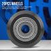 V-Shape Groove Wheel 5mm Bore 625 Bearing Pulley - Double Bearing Sliding Gate Accessories for CNC & 3D Printer - Pack of 20 - Buy Online on GoSupps.com
