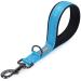 Vivaglory dog leash short short traffic leash for dogs short training lines for medium -sized and large dogs 32 cm length 2.5 cm width sea blau 32 cm Seeblau