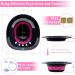 HISVICON Yoni Steam Seat Kit with Herbs (5 oz) - Toilet Cleansing Squat Free Sit Bath for Women (Black) - Buy Online on GoSupps.com