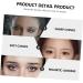 Housoutil 10 Sheets Imitation Eco Eyebrow Sticker Stickers Natural Sticker False Eyebrows Cosmetics Make up 3d 21.5X14cm Black - Buy Online on GoSupps.com