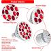 Bestqool Red Light Therapy 660nm & 850nm 18 LEDs Near Infrared Device for Skin & Pain Relief - Buy Online on GoSupps.com