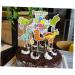 TOPBATHY 22pcs Cupcake Decorations Cake Toppers Decorate Insert Card Cartoon Dinosaur Eggs - Buy Online on GoSupps.com