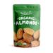 Organic Almonds, 2 Pounds  Non-GMO, Whole, Raw, No Shell, Unpasteurized, Unsalted, Vegan, Kosher, Bulk. Keto Snack. Good Source of Vitamin E, Protein. Great for Almond Milk, Nut Butter, and Desserts. 2.0 Pounds
