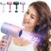 Ionic Hair Dryer - Blue Light Hair Care Gradient Hair Dryer Electric Hair Dryer Household Constant Temperature Cold and Hot Silent Hair Dryer - Fashion Lightweight Portable Travel Hairdryer - Buy Online on GoSupps.com