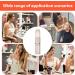 Travel Makeup Brush Set Cosmetics Brush Set - Portable Powder Brushes 5-in-1 Retractable Foundation Concealer Brush for Cosmetics Travel brown - Buy Online on GoSupps.com