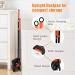 Broom Dustpan and Brush Set 180 Rotatable with Long Handle for Kitchen Home Office Lobby Floor Sweeping - MBD001_Intexca - Buy Online on GoSupps.com