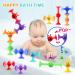 Sensory Silicone Suction Toys for Kids | 38 Pcs Building & Montessori Toy Set | Stress Relief & Travel Easter Gift | Ages 3-7 - Buy Online on GoSupps.com