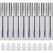 Eyelash Cream Container DIY Cosmetics Eyelash Cream Empty Mascara Tube Wand 12ml with 10 Rubber Inserts for DIY Cosmetics for Applying Castor Oil - Buy Online on GoSupps.com
