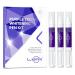 Teeth Whitening Gel Pens V34 Purple Teeth Whitener Non Sensitive 25% Carbamide Peroxide Teeth Color Corrector Whitening (3X) 4ml / Pen 0.33 Fl Oz (Pack of 3)