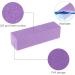 10pcs Nail Buffer Block Set - Professional 120 Grit Sanding Blocks for Gel, Natural, Acrylic Nails - Salon-Quality Manicure Care Kit (Purple) - Buy Online on GoSupps.com